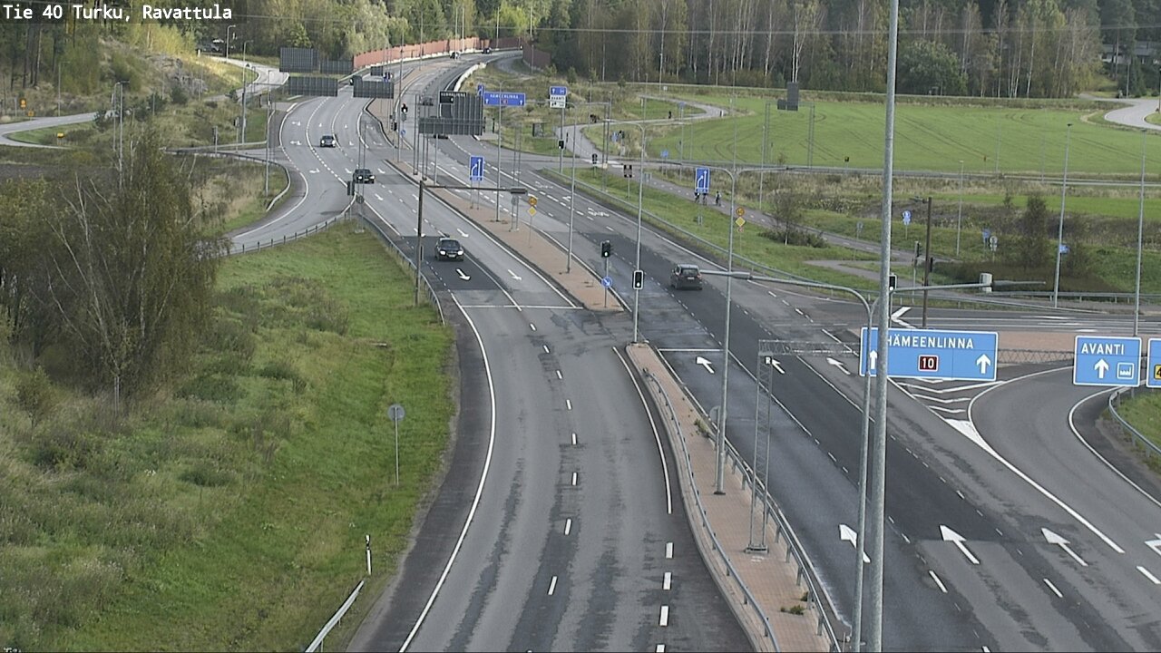Weather Camera Image Väg 40 S:t Karins, Ravattula, Kaarina, Varsinais-Suomi