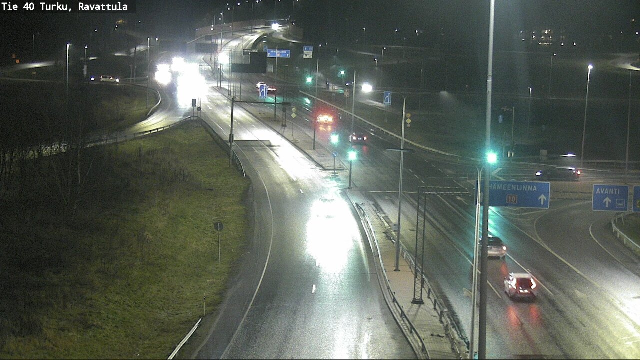 Weather Camera Image Väg 40 S:t Karins, Ravattula, Kaarina, Varsinais-Suomi