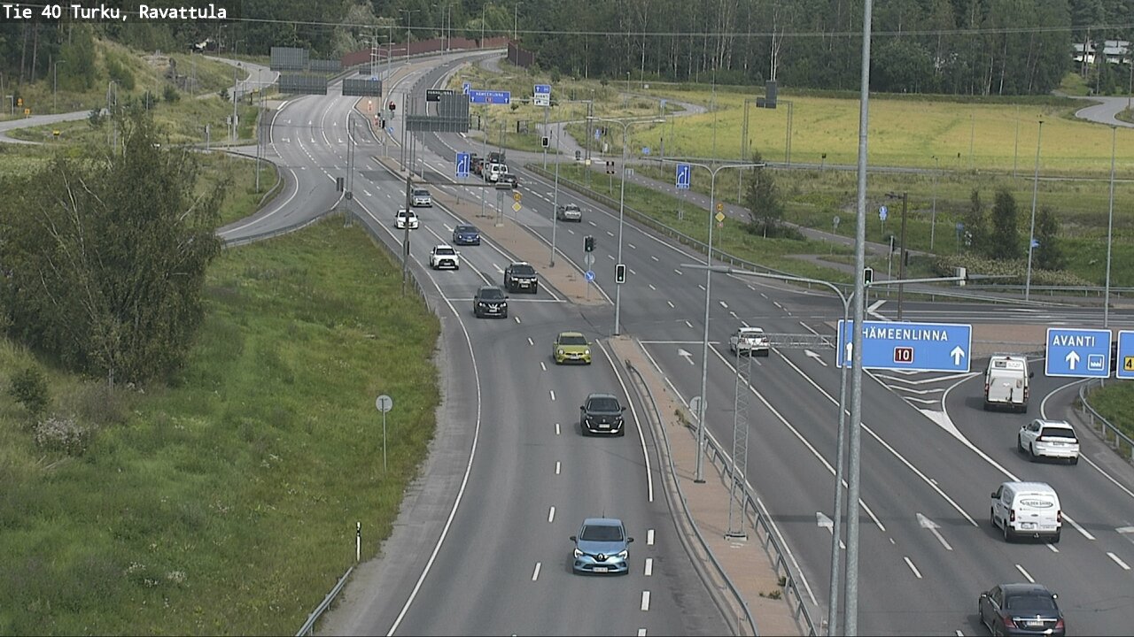 Weather Camera Image Road 40 Kaarina, Ravattula, Kaarina, Varsinais-Suomi