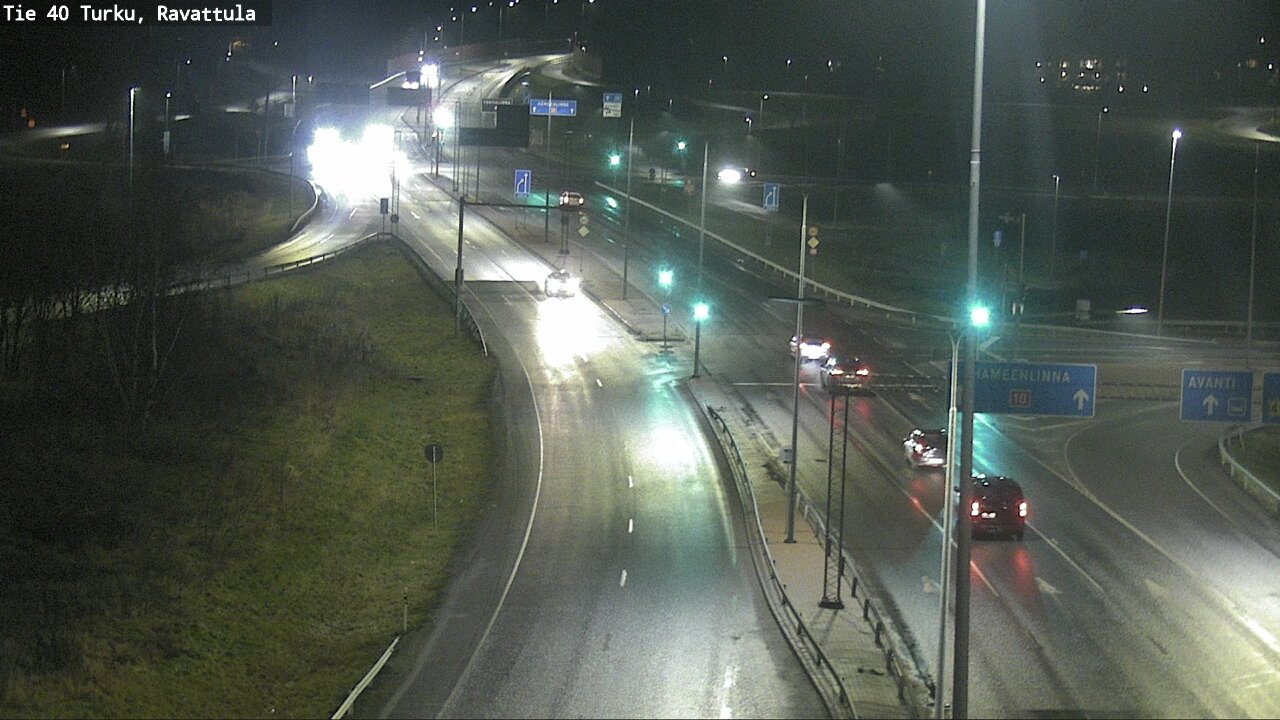 Weather Camera Image Väg 40 S:t Karins, Ravattula, Kaarina, Varsinais-Suomi