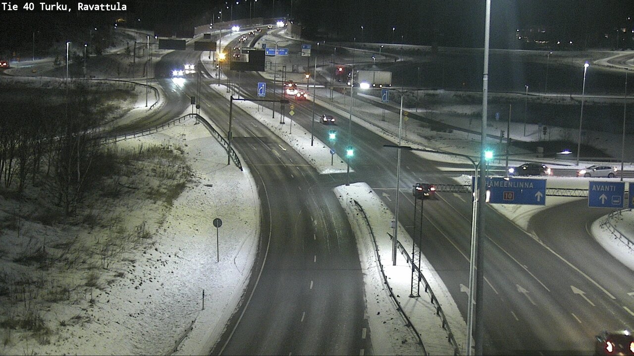 Weather Camera Image Väg 40 S:t Karins, Ravattula, Kaarina, Varsinais-Suomi