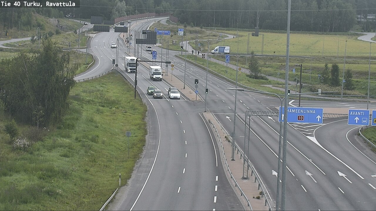 Weather Camera Image Road 40 Kaarina, Ravattula, Kaarina, Varsinais-Suomi