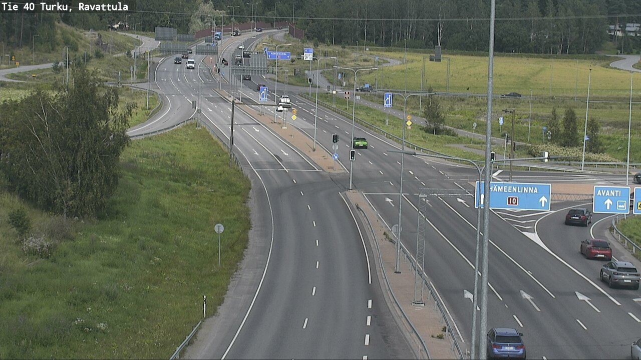 Weather Camera Image Road 40 Kaarina, Ravattula, Kaarina, Varsinais-Suomi