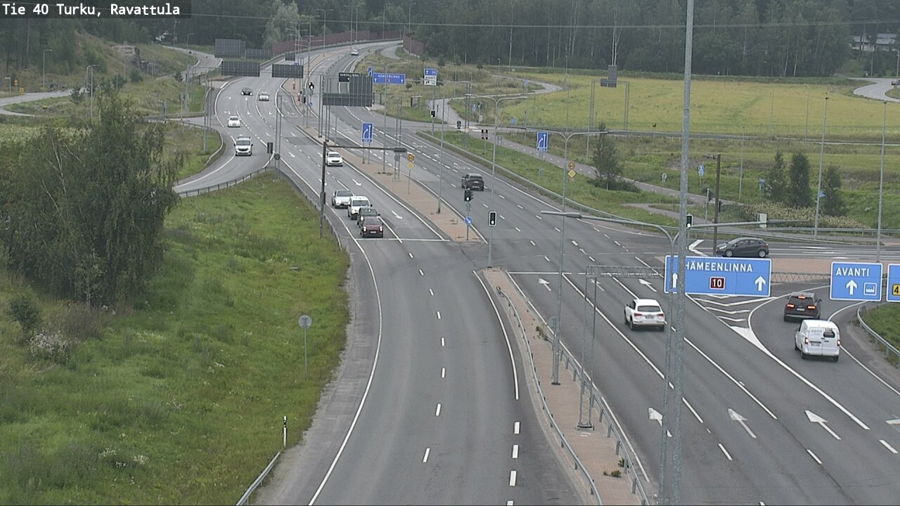 Weather Camera Image Road 40 Kaarina, Ravattula, Kaarina, Varsinais-Suomi