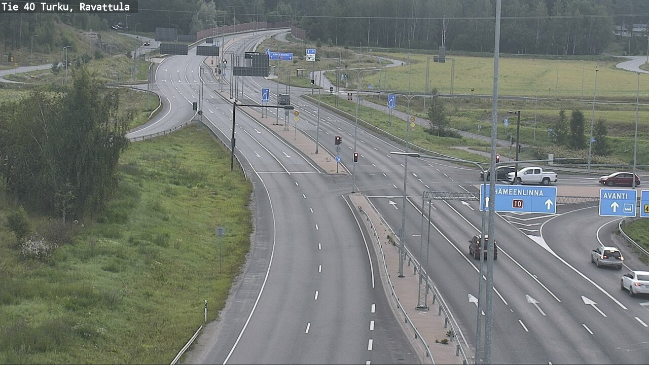 Weather Camera Image Road 40 Kaarina, Ravattula, Kaarina, Varsinais-Suomi
