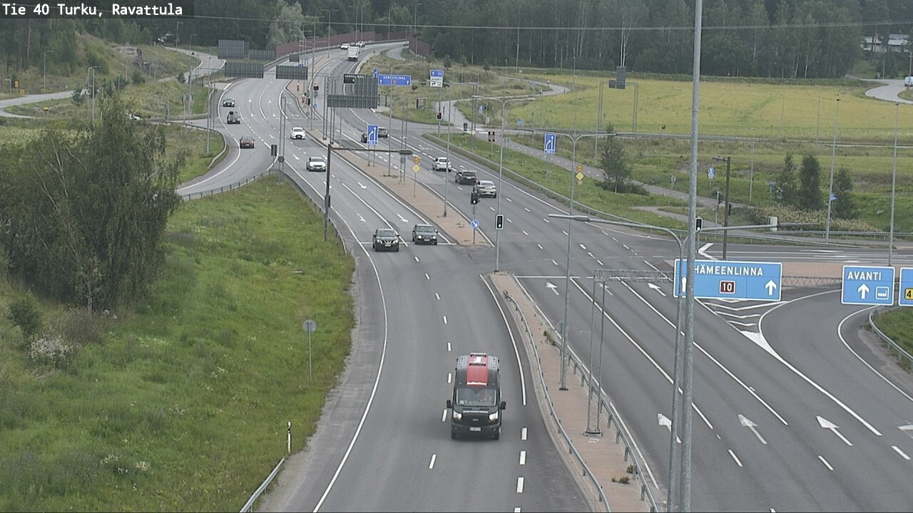 Weather Camera Image Road 40 Kaarina, Ravattula, Kaarina, Varsinais-Suomi
