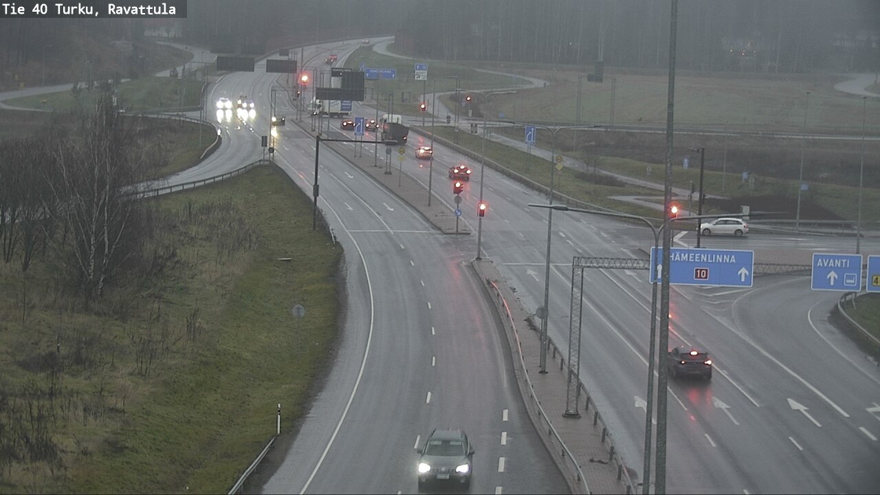 Weather Camera Image Väg 40 S:t Karins, Ravattula, Kaarina, Varsinais-Suomi