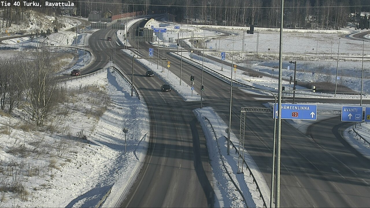 Weather Camera Image Road 40 Kaarina, Ravattula, Kaarina, Varsinais-Suomi