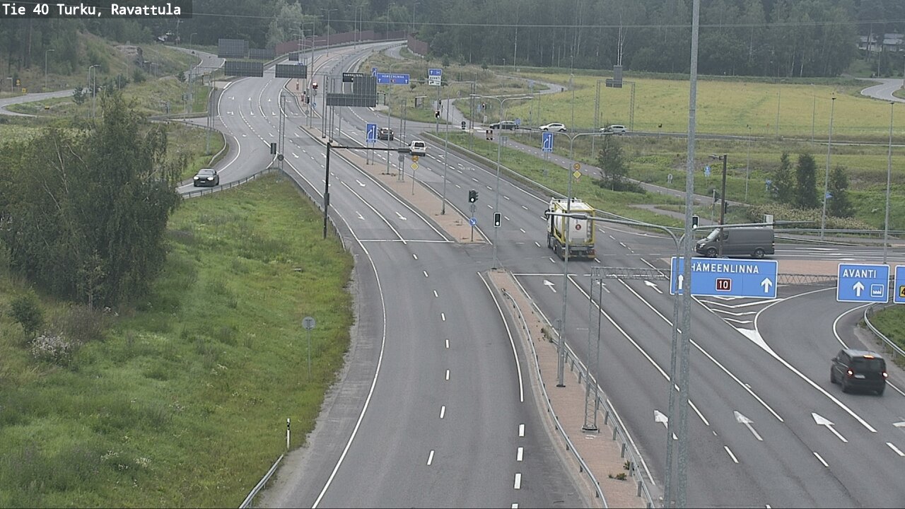 Weather Camera Image Road 40 Kaarina, Ravattula, Kaarina, Varsinais-Suomi