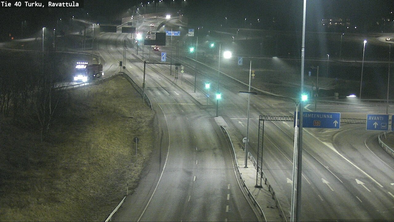 Weather Camera Image Väg 40 S:t Karins, Ravattula, Kaarina, Varsinais-Suomi