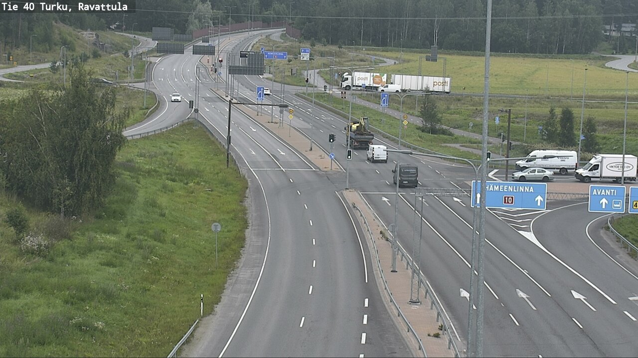 Weather Camera Image Road 40 Kaarina, Ravattula, Kaarina, Varsinais-Suomi