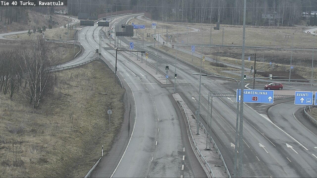 Weather Camera Image Road 40 Kaarina, Ravattula, Kaarina, Varsinais-Suomi
