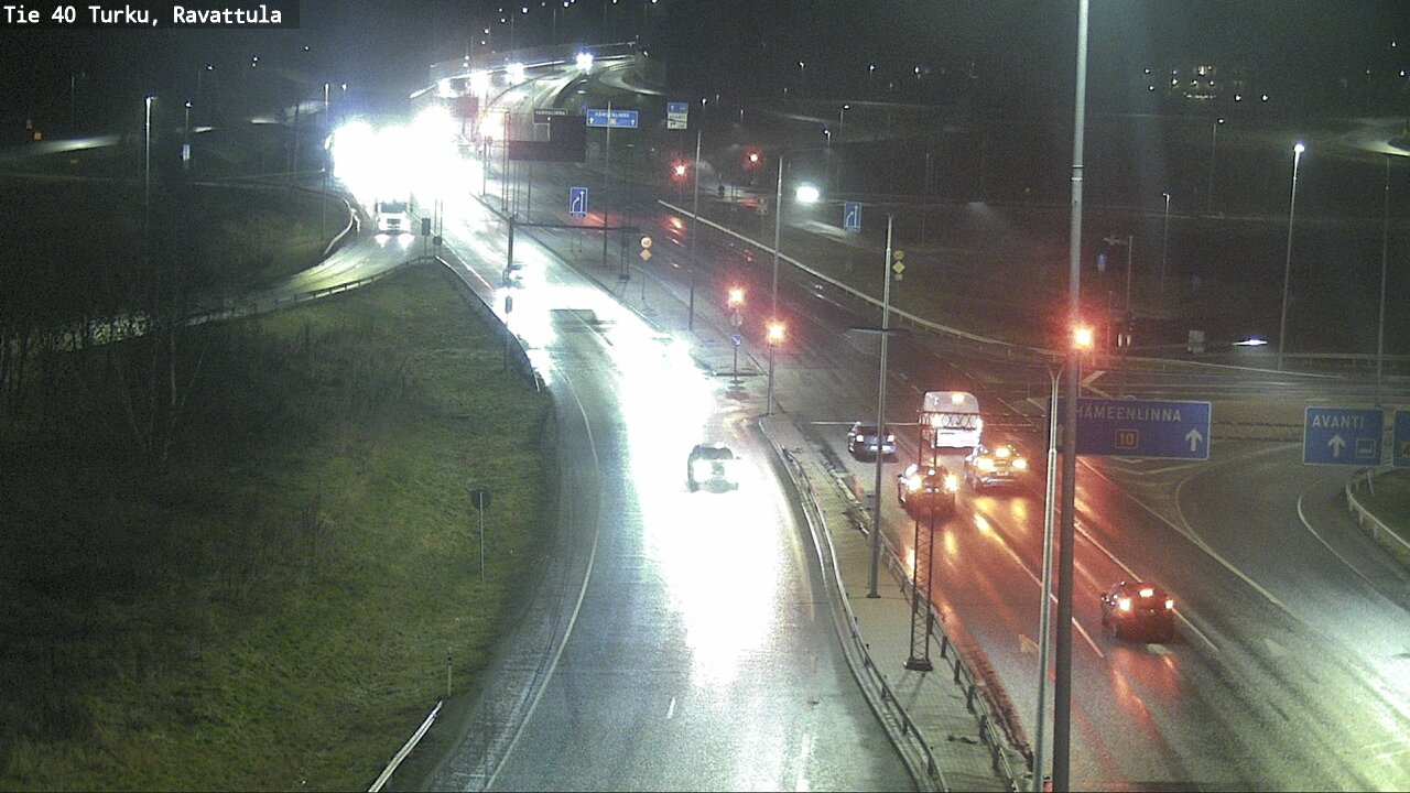 Weather Camera Image Väg 40 S:t Karins, Ravattula, Kaarina, Varsinais-Suomi
