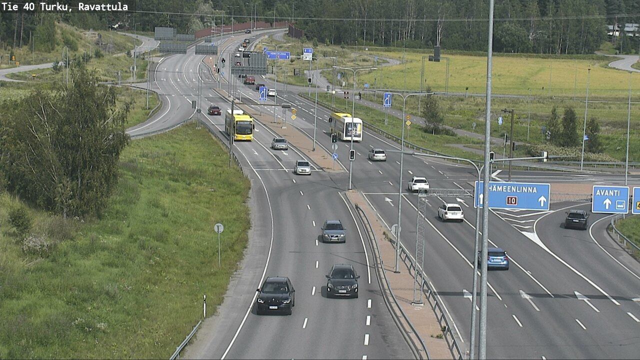 Weather Camera Image Road 40 Kaarina, Ravattula, Kaarina, Varsinais-Suomi