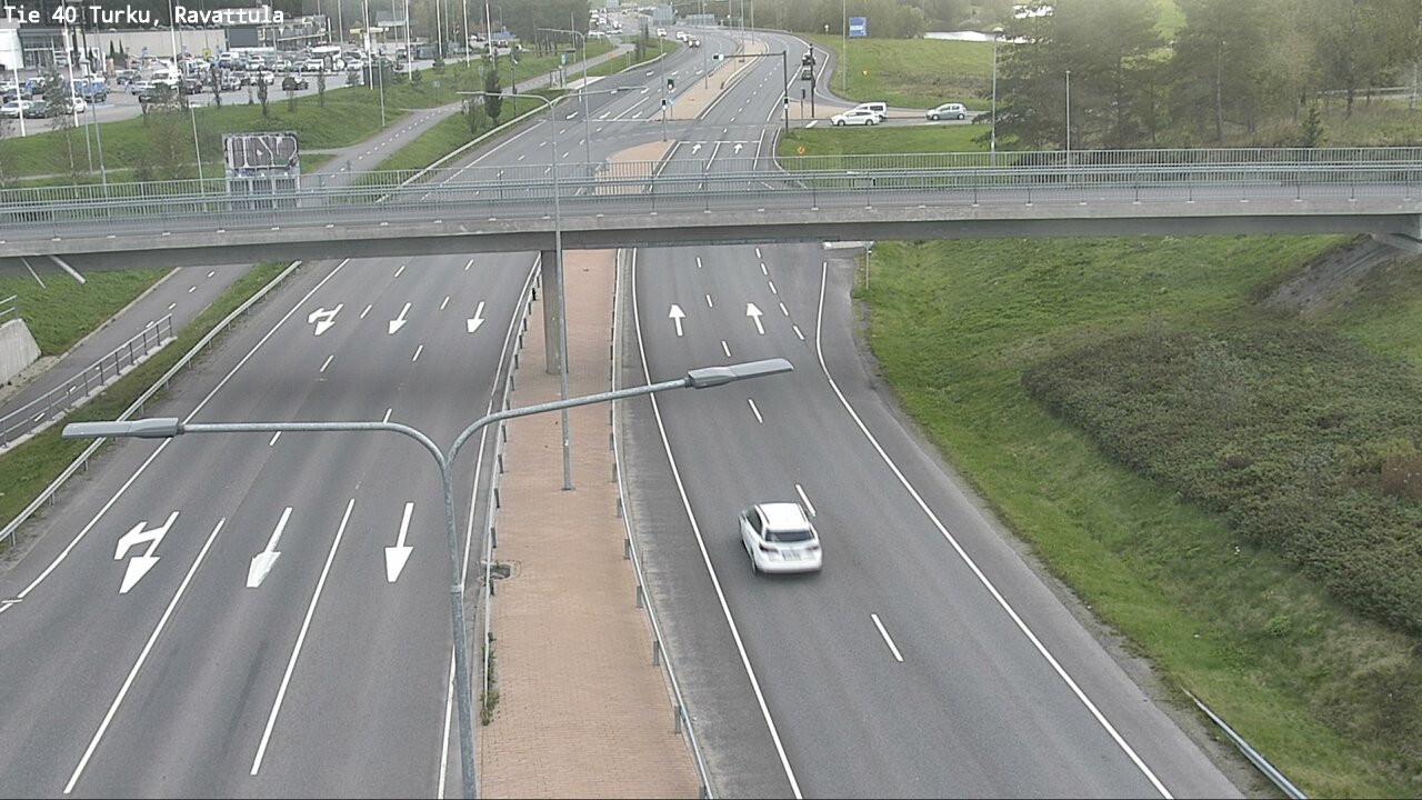 Weather Camera Image Väg 40 S:t Karins, Ravattula, Kaarina, Varsinais-Suomi