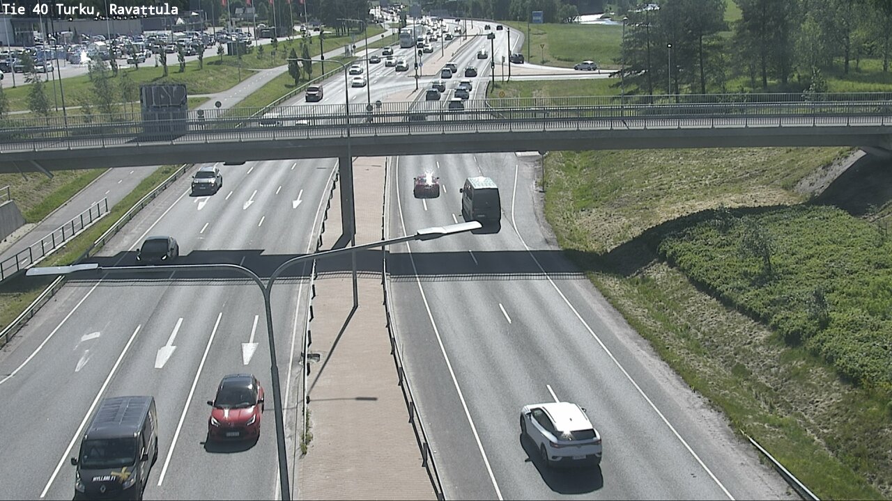 Weather Camera Image Väg 40 S:t Karins, Ravattula, Kaarina, Varsinais-Suomi