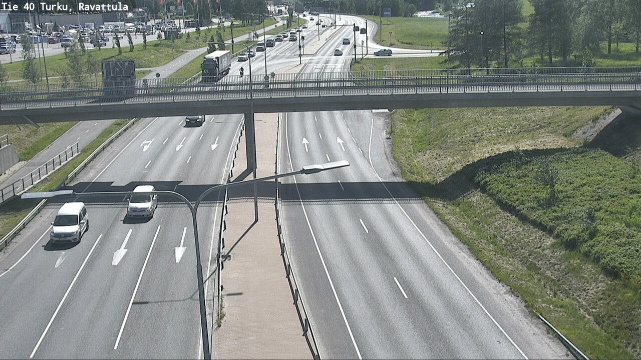 Weather Camera Image Väg 40 S:t Karins, Ravattula, Kaarina, Varsinais-Suomi