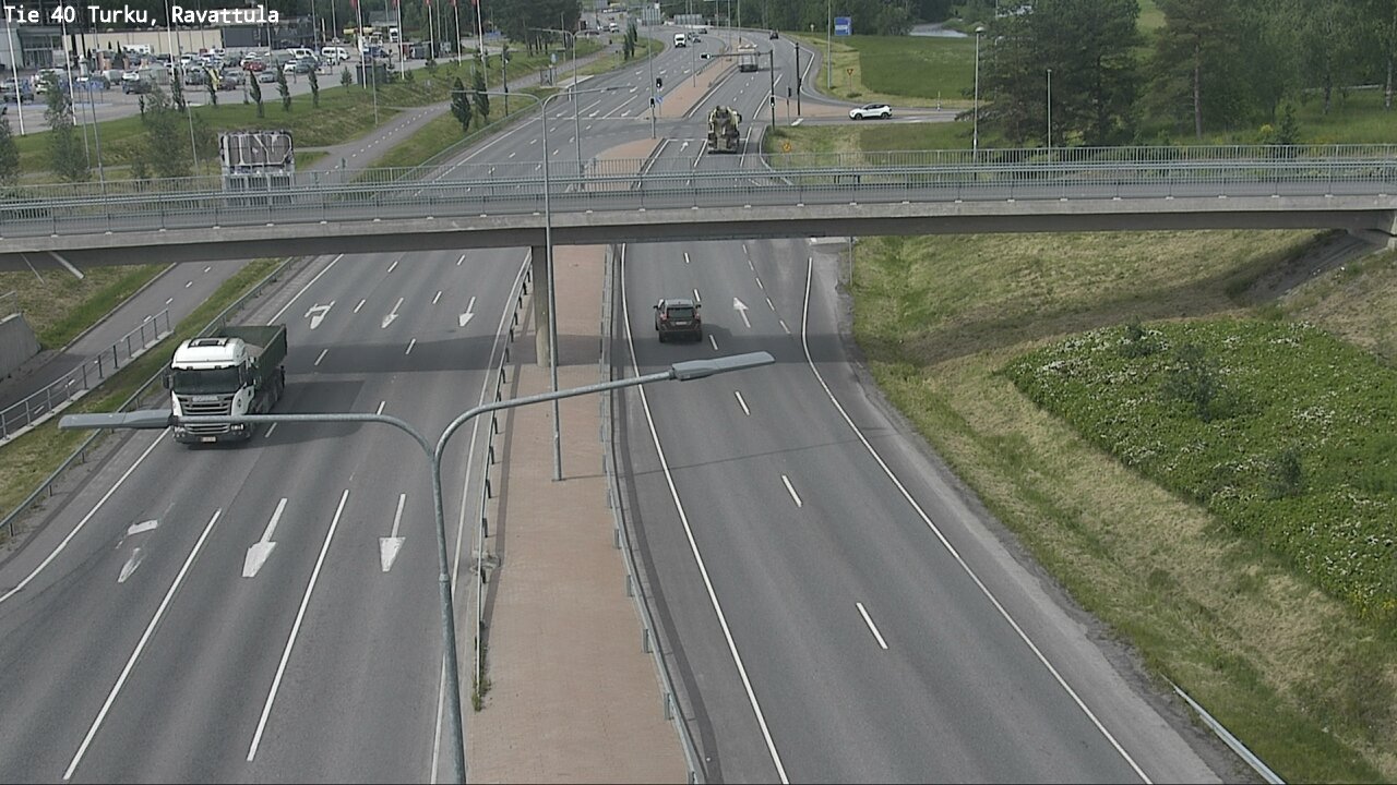 Weather Camera Image Road 40 Kaarina, Ravattula, Kaarina, Varsinais-Suomi