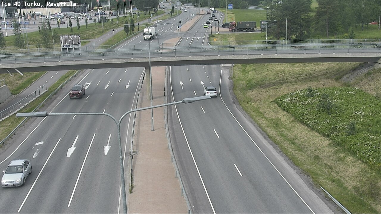 Weather Camera Image Road 40 Kaarina, Ravattula, Kaarina, Varsinais-Suomi