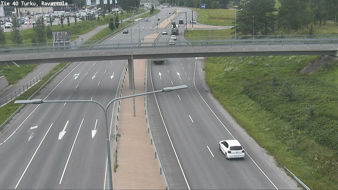 Weather Camera Image Väg 40 S:t Karins, Ravattula, Kaarina, Varsinais-Suomi