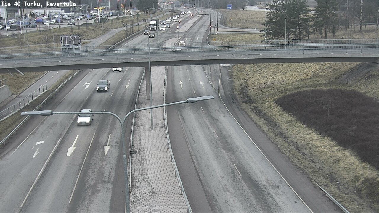 Weather Camera Image Väg 40 S:t Karins, Ravattula, Kaarina, Varsinais-Suomi