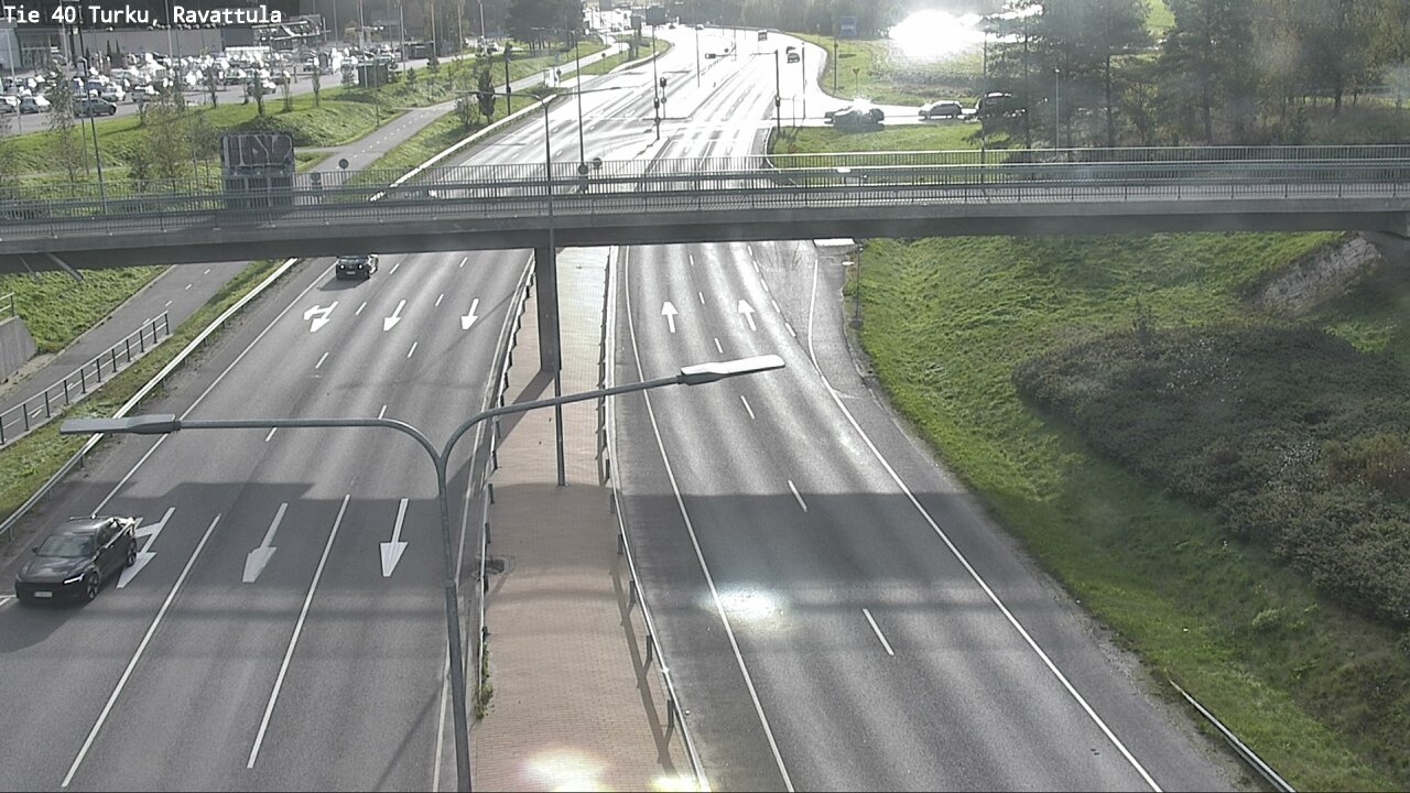 Weather Camera Image Väg 40 S:t Karins, Ravattula, Kaarina, Varsinais-Suomi