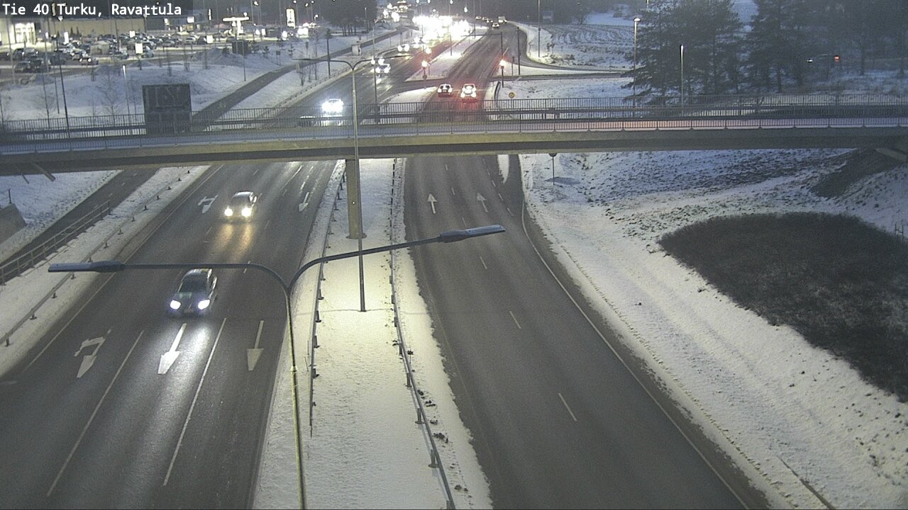 Weather Camera Image Road 40 Kaarina, Ravattula, Kaarina, Varsinais-Suomi