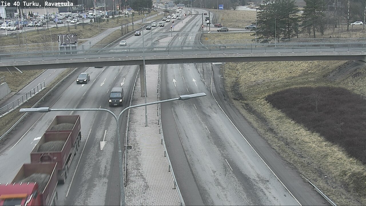 Weather Camera Image Väg 40 S:t Karins, Ravattula, Kaarina, Varsinais-Suomi