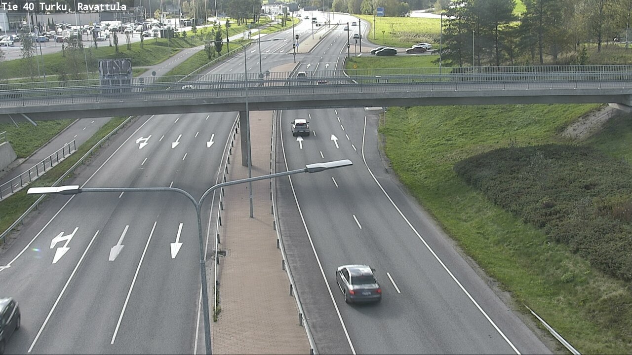 Weather Camera Image Väg 40 S:t Karins, Ravattula, Kaarina, Varsinais-Suomi