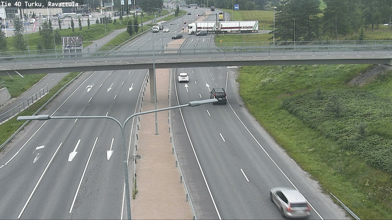 Weather Camera Image Väg 40 S:t Karins, Ravattula, Kaarina, Varsinais-Suomi