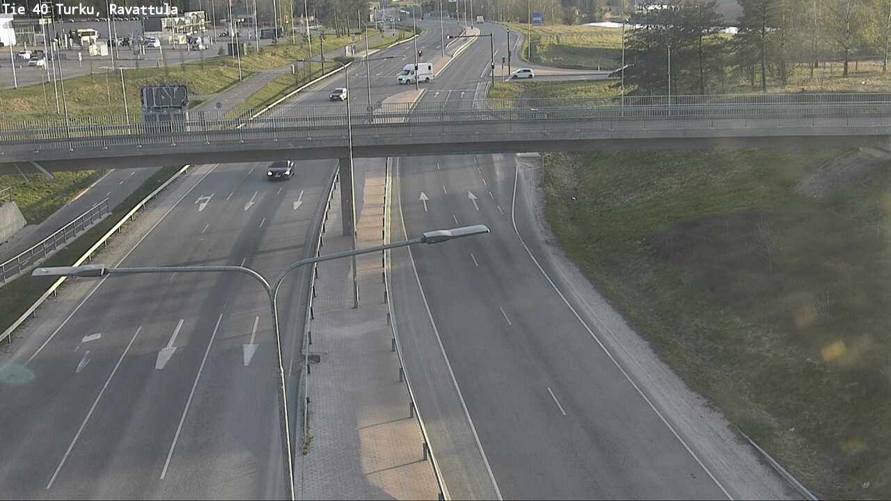Weather Camera Image Väg 40 S:t Karins, Ravattula, Kaarina, Varsinais-Suomi