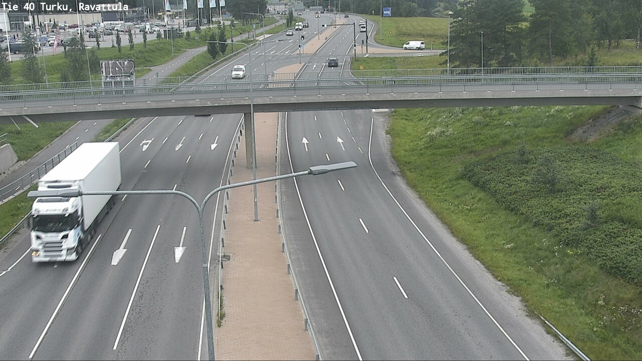Weather Camera Image Väg 40 S:t Karins, Ravattula, Kaarina, Varsinais-Suomi