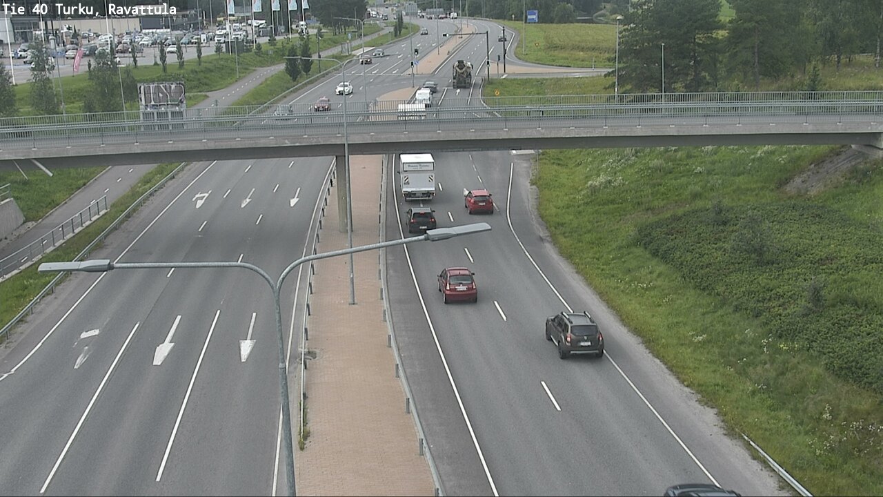 Weather Camera Image Väg 40 S:t Karins, Ravattula, Kaarina, Varsinais-Suomi