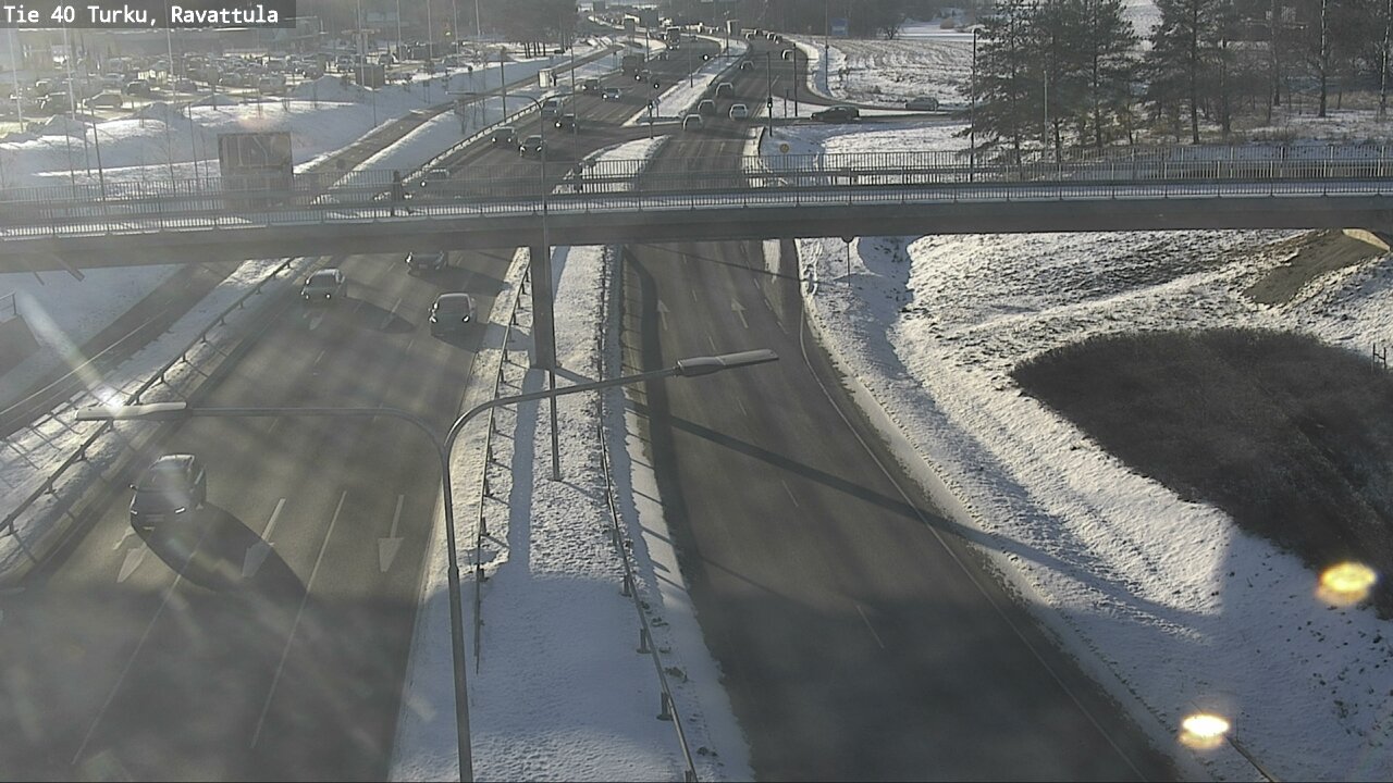 Weather Camera Image Road 40 Kaarina, Ravattula, Kaarina, Varsinais-Suomi