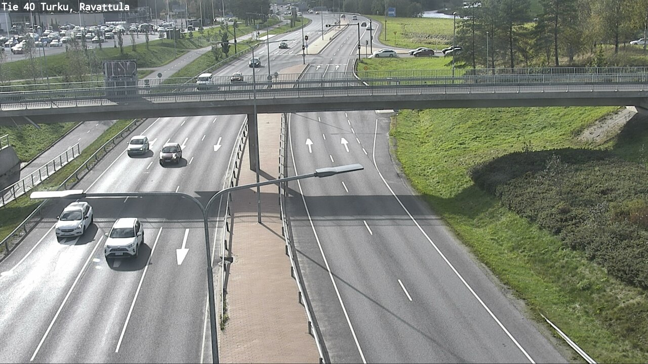 Weather Camera Image Väg 40 S:t Karins, Ravattula, Kaarina, Varsinais-Suomi
