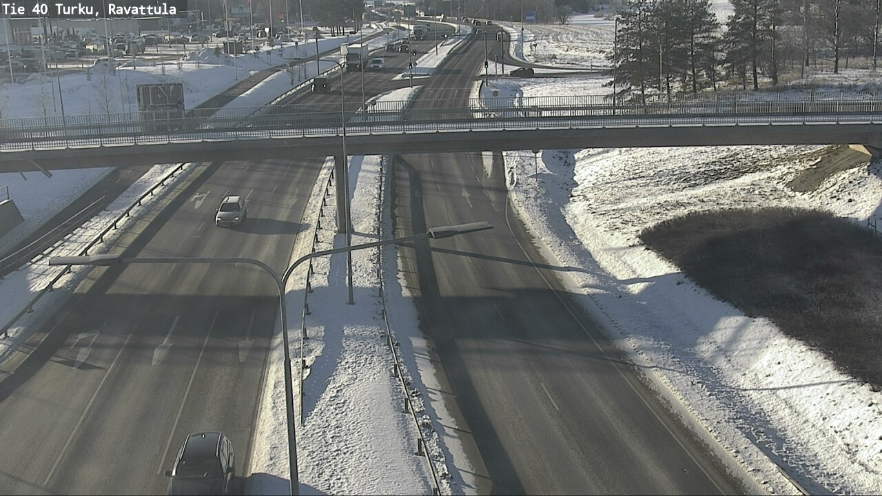 Weather Camera Image Väg 40 S:t Karins, Ravattula, Kaarina, Varsinais-Suomi