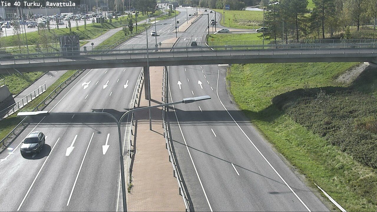 Weather Camera Image Väg 40 S:t Karins, Ravattula, Kaarina, Varsinais-Suomi