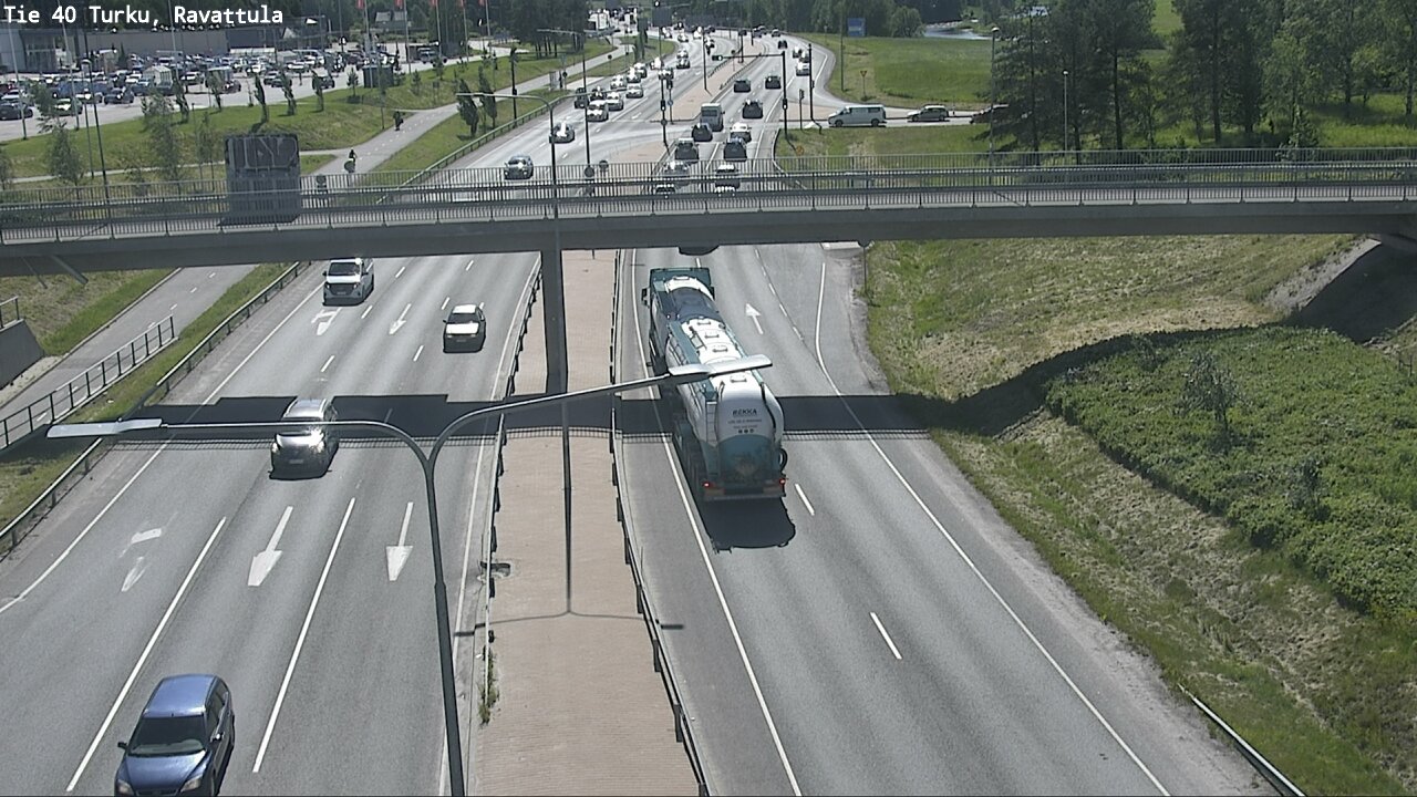 Weather Camera Image Väg 40 S:t Karins, Ravattula, Kaarina, Varsinais-Suomi