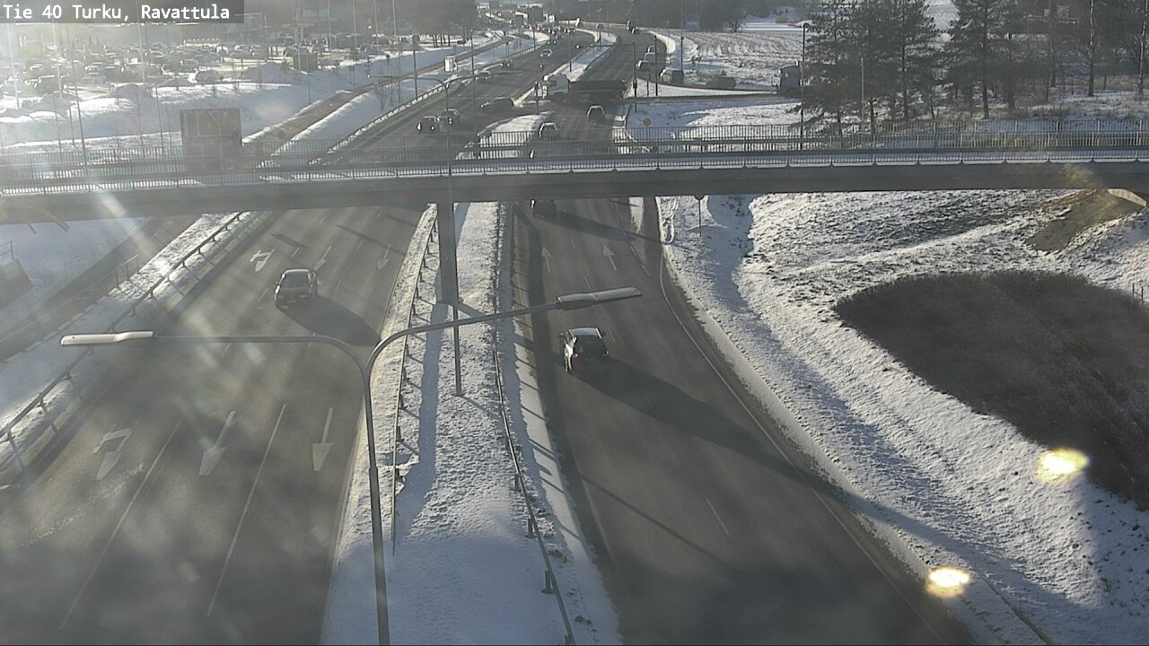 Weather Camera Image Road 40 Kaarina, Ravattula, Kaarina, Varsinais-Suomi