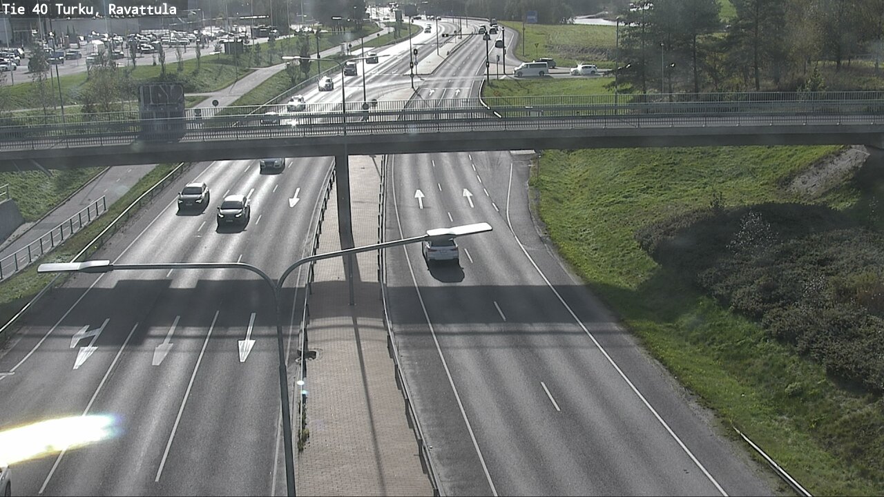 Weather Camera Image Väg 40 S:t Karins, Ravattula, Kaarina, Varsinais-Suomi