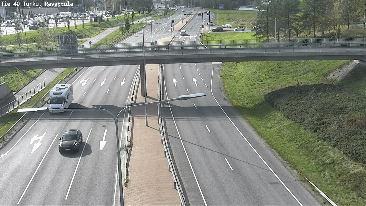 Weather Camera Image Väg 40 S:t Karins, Ravattula, Kaarina, Varsinais-Suomi