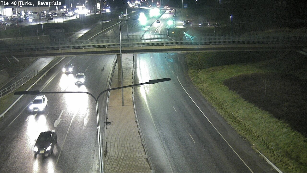 Weather Camera Image Väg 40 S:t Karins, Ravattula, Kaarina, Varsinais-Suomi