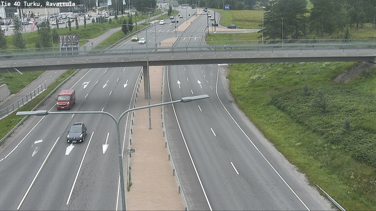 Weather Camera Image Väg 40 S:t Karins, Ravattula, Kaarina, Varsinais-Suomi