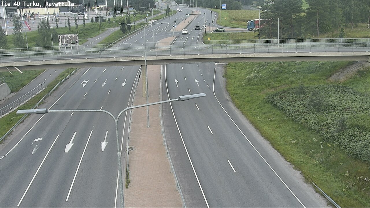 Weather Camera Image Väg 40 S:t Karins, Ravattula, Kaarina, Varsinais-Suomi