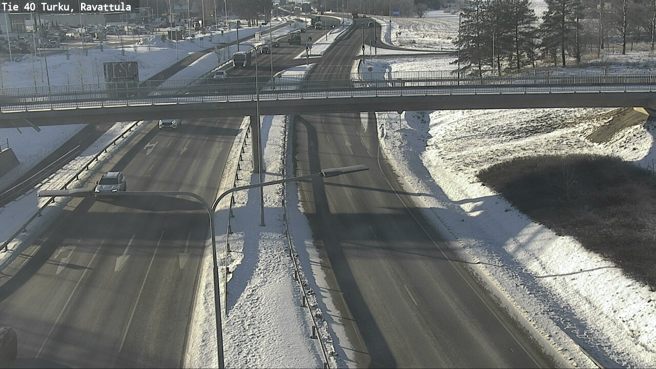 Weather Camera Image Väg 40 S:t Karins, Ravattula, Kaarina, Varsinais-Suomi