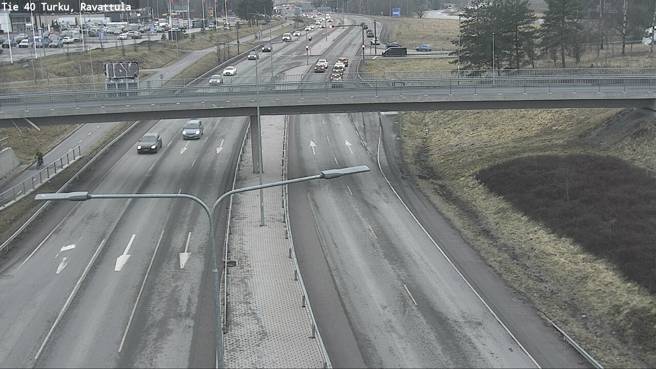 Weather Camera Image Väg 40 S:t Karins, Ravattula, Kaarina, Varsinais-Suomi