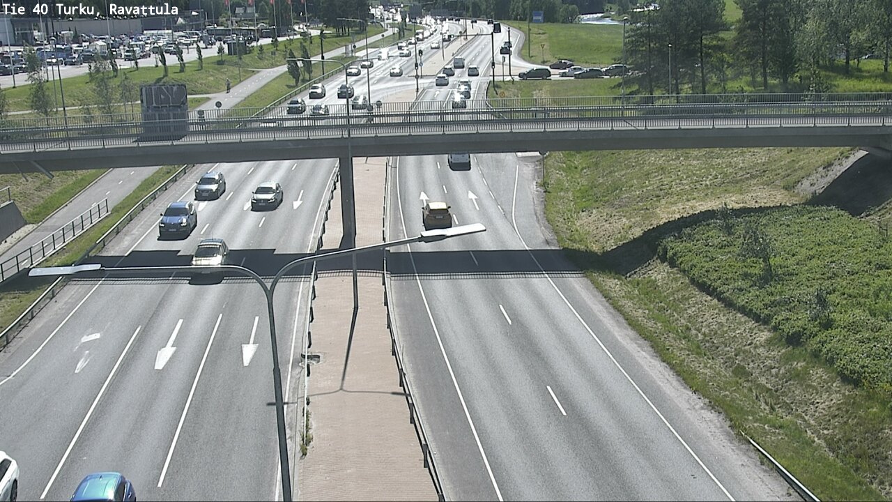 Weather Camera Image Väg 40 S:t Karins, Ravattula, Kaarina, Varsinais-Suomi