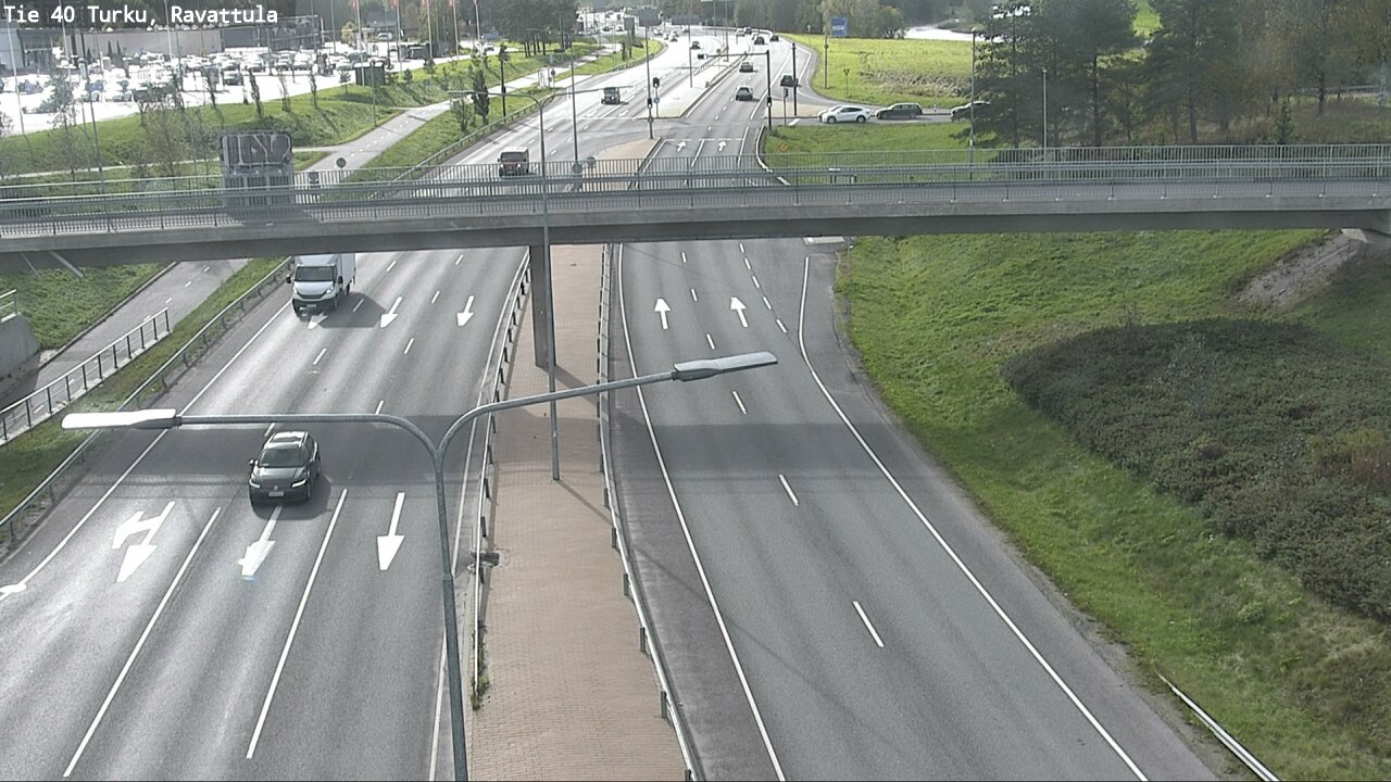Weather Camera Image Väg 40 S:t Karins, Ravattula, Kaarina, Varsinais-Suomi
