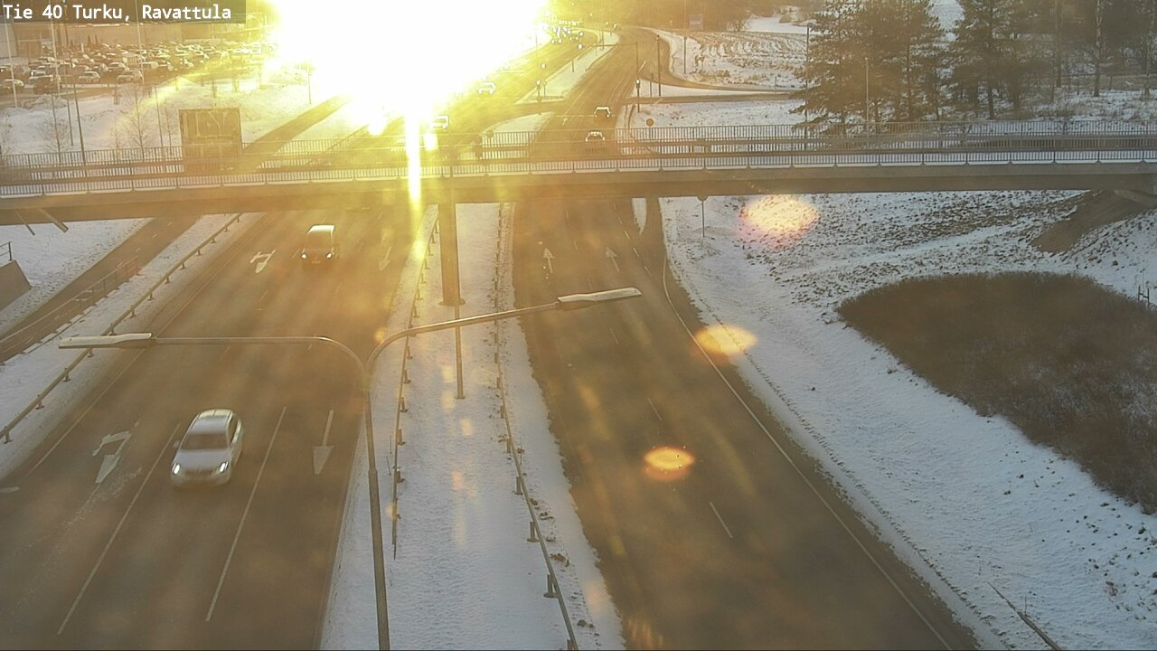 Weather Camera Image Road 40 Kaarina, Ravattula, Kaarina, Varsinais-Suomi
