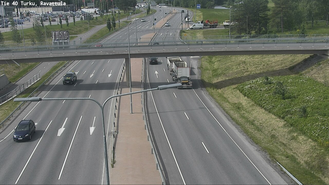 Weather Camera Image Road 40 Kaarina, Ravattula, Kaarina, Varsinais-Suomi